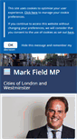 Mobile Screenshot of markfieldmp.com