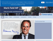 Tablet Screenshot of markfieldmp.com